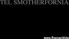 tall goddess amazon blonde dominatrix smothers man under her massive ass facesitting