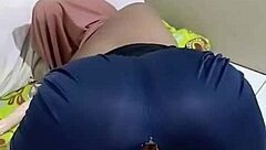 Hijab Wife Fingers Big Pussy Alone!