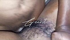 Closeup Dripping Hairy Pussy In Sweet Missionary Thrusts