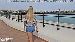 lynna nilsson pisses in mouth then sloppy anal cum gulp