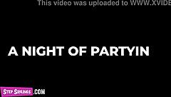 caught my ebony sis stuck. bent her over for interracial pounding