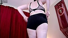 Fat Ass Squeezes Tight Into Jeans Panties Thong Shorts Clothed Fetish