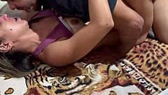 Wife begs black cock pounding her married ass bed