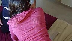 a young couple explores fun with the pretty submissive latina wife.