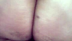 thick ebony goddess BOUNCES big black cock reverse cowgirl homemade