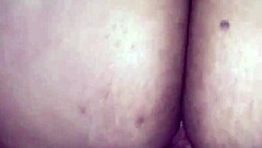 thick ebony goddess BOUNCES big black cock reverse cowgirl homemade