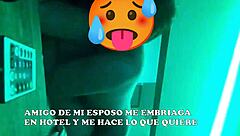 Esposo's Friend Takes Me To Hotel After Party Rips Open Ass Hard On Camera