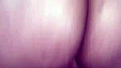 thick ebony goddess BOUNCES big black cock reverse cowgirl homemade