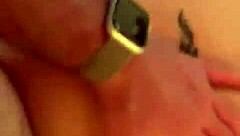 Fucking Ex's Super Tight Pussy Doggy with Huge Cock