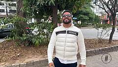 trailer shows pink pussy soaking in white tub, ready for rough anal creampie action