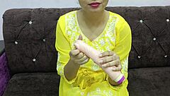 Watch my tight teen pussy squirt hard from fingering with Hindi moans and luxury orgasm.