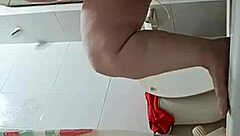 Shower Heat Builds to Wild Masturbation Climax Explosion.