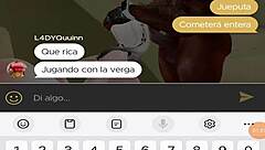 chilena teen squirts hard from double oral cock sucking and black orgasm explosion