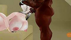 chilena teen squirts hard from double oral cock sucking and black orgasm explosion