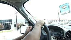 busty amateur mommy chokes on daddy's monster cock deepthroat then rough orgasm facial slop