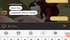 chilena teen squirts hard from double oral cock sucking and black orgasm explosion