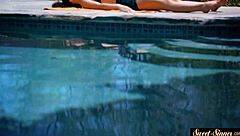 Stunning stepdaughter rides cock cowgirl in classy erotic poses.