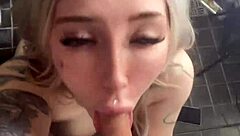 ever peeped your step sister deepthroating cock then fucked hard in shower like total whore?