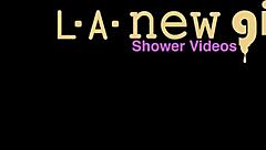 Cute Brunette Teen's Steamy Shower Turns Sensual In Daddy's Interview