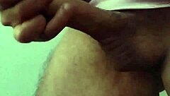 She plays with my cock drool films whole jerk off cum bath