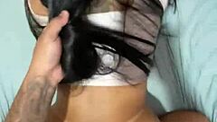 gostosa esposa brazilian screams riding comedor's thick pau hard