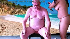 join us beachside for agarabas and olpr's big cock cum preview... so close up!