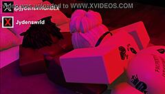 Two blondes take huge BBC pounding in one wild day - roblox style