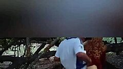 lost latina teen bends for stranger's huge cock deepthroat doggy finish