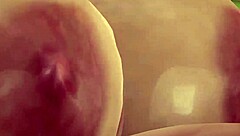 In sims 4 game giant-titted resort owner gets banged hard by oiled hooters play