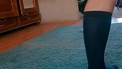 Colombian Third-Grade Student Culona Caught on Hidden Cam in Skirt Panties Upskirt