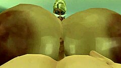 In sims 4 game giant-titted resort owner gets banged hard by oiled hooters play
