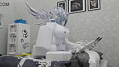 bro i couldn't resist fucking my cute half-sister's big tits pussy rough missionary morning