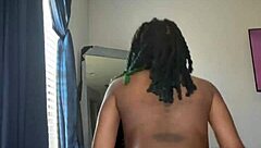 fat black ass twerks wildly shaking that small waist