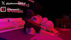 Two blondes take huge BBC pounding in one wild day - roblox style