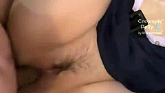creampie tight teen student pussy bent over dripping wet from hardcore 😍💦