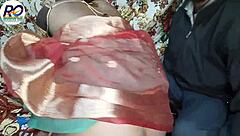 damn bhabhi in red saree looks hot squeezing those boobs then ass fuck after blouse rip 🔥🍑