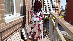 stepmom it was cold outside stepson invites you in to warm up your big tits!