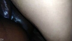 Daddy's Wet Ebony 18+ Slut Fucked by Monster Cock