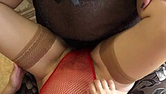 A Fat Lesbian Strap-On Fucks Pregnant Milf's Hairy Pussy Fetish