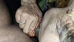 janvibhabhi's mind-blowing blowjob swallows hubby's load deep