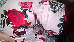 stepmom it was cold outside stepson invites you in to warm up your big tits!