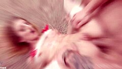 balls deep ANAL DAP gapes ARIJNA rough DOUBLE PENETRATION cumshot swallow