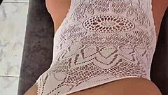 bent over big tits latina keilimar fucked hard all over the house!