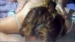 gf gets homemade massage in green thong by friend ass focus 😏🍑