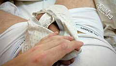 Mec français jerks huge cock in dirty slut roleplay pov.