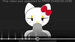 ohh hello kittyyy ughh gets her big ass banged hard by monster cock!!