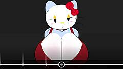 ohh hello kittyyy ughh gets her big ass banged hard by monster cock!!