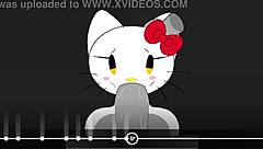 ohh hello kittyyy ughh gets her big ass banged hard by monster cock!!