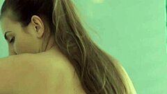 hey babe this solo teen rubs her wet pussy lips nice