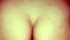 amateur couple sneaks into a hotel room for some private fun time